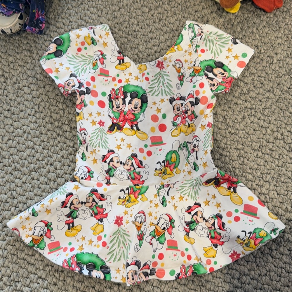 Mickey Mouse Christmas kids top